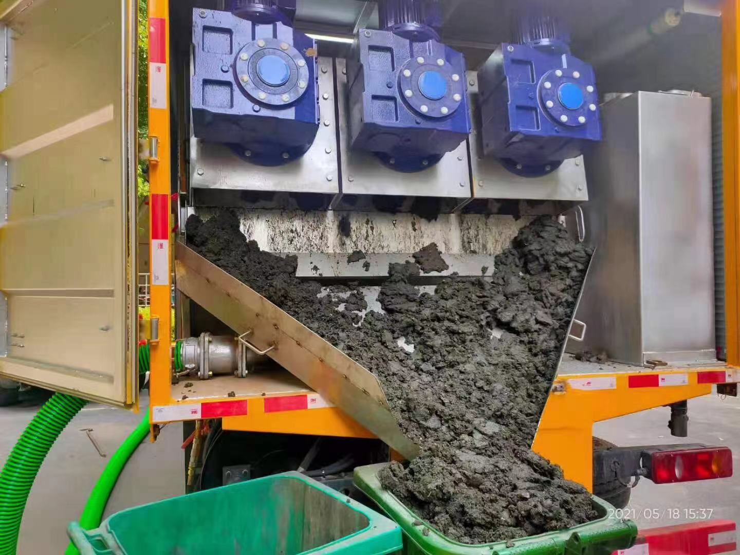 福贡化粪池清掏城市维护站-泥浆净化干湿分离处理